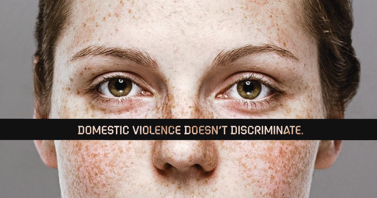 Domestic violence doesn’t discriminate.